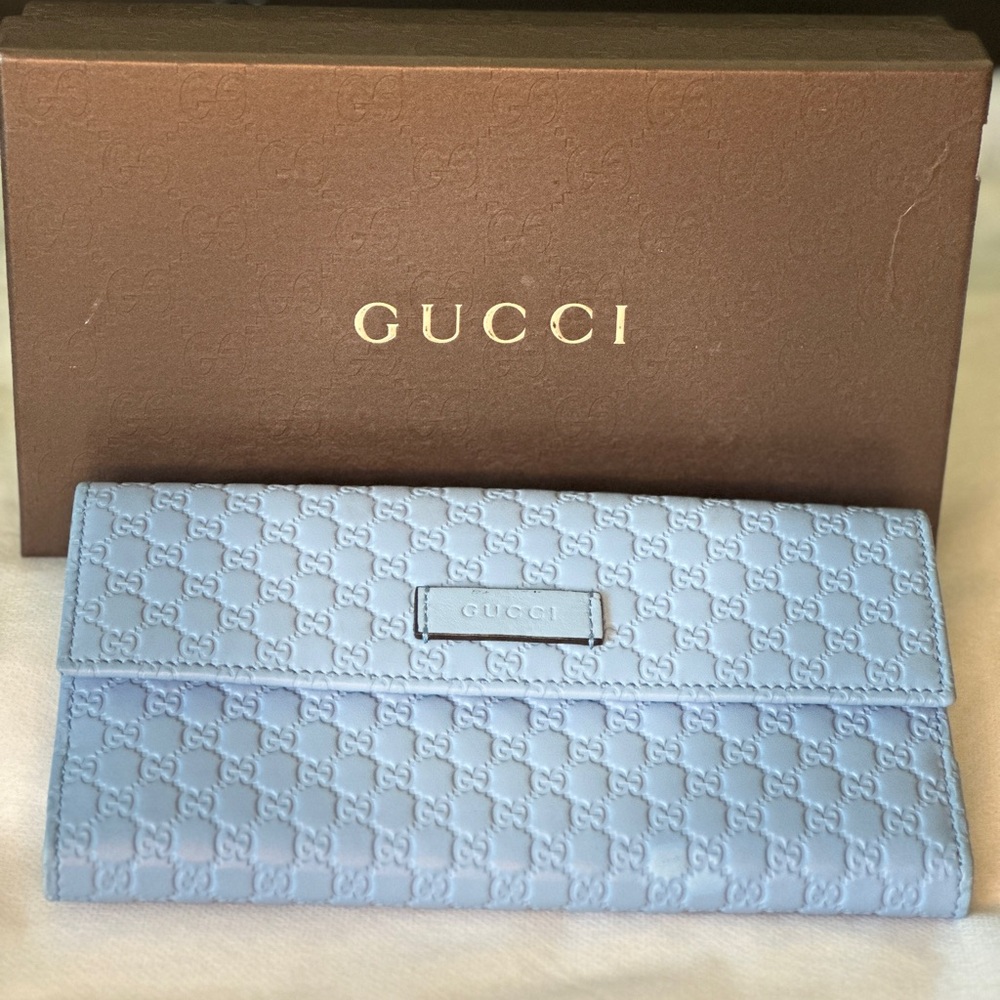 Guccissima monogram bifold wallet